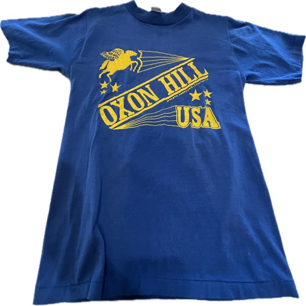 Vintage Oxon hill graphic t shirt - Made In The USA - Small - Single Stitch